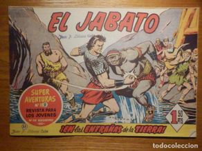 Comics: COMIC - EL JABATO - NÚMERO, Nº 33 ¡En las entrañas de la tierra - BRUGUERA - AVENTURAS 158, ORIGINAL